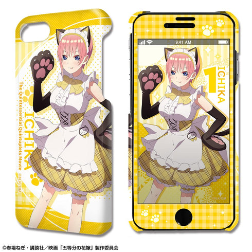 『映画 五等分の花嫁』デザジャケット iPhone SE(第2世代) /8/7/6/6s ケース&保護シート デザイン01 (中野一花)【描き下ろし】